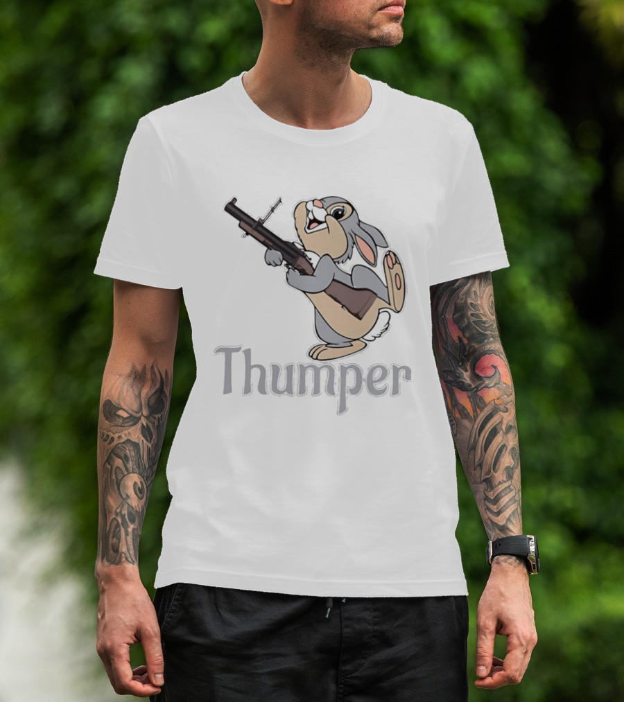 Thumper Rabbit Grenade Launcher Bambi T-Shirt
