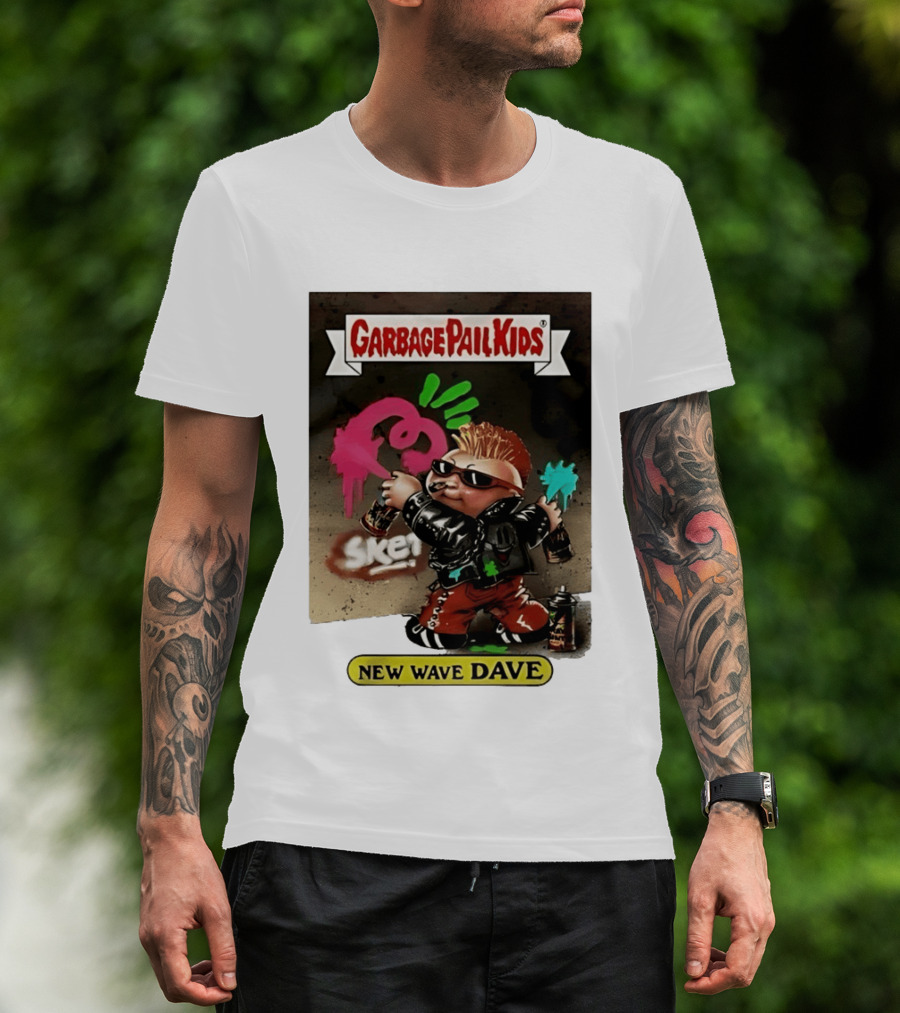 New Wave Dave Garbage Pail Topps T-Shirt