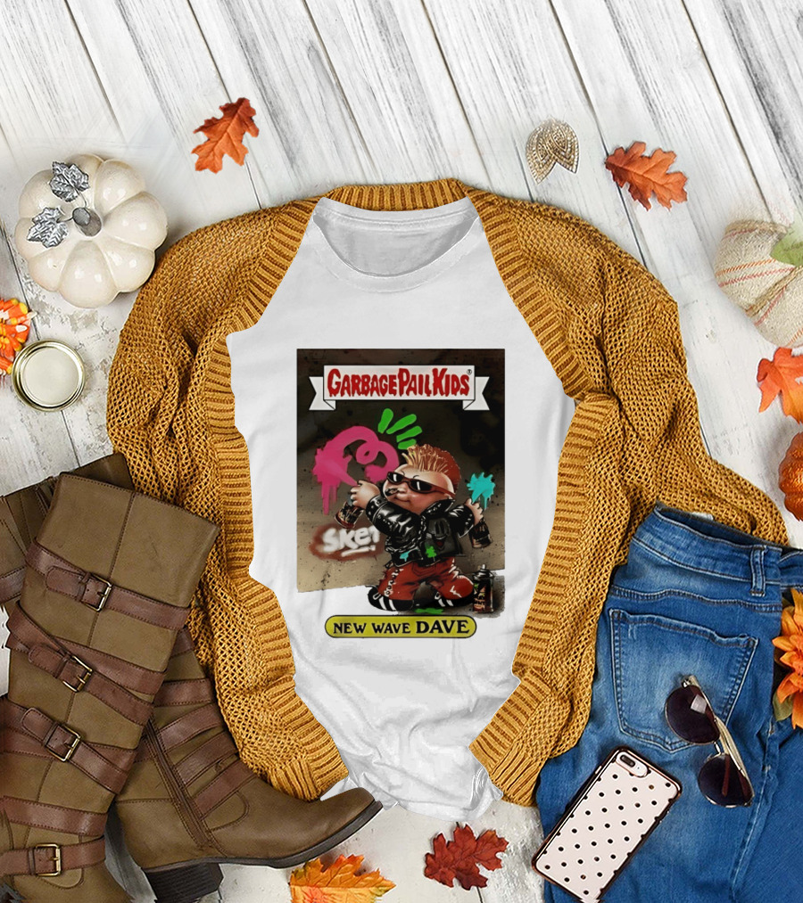New Wave Dave Garbage Pail Topps T-Shirt