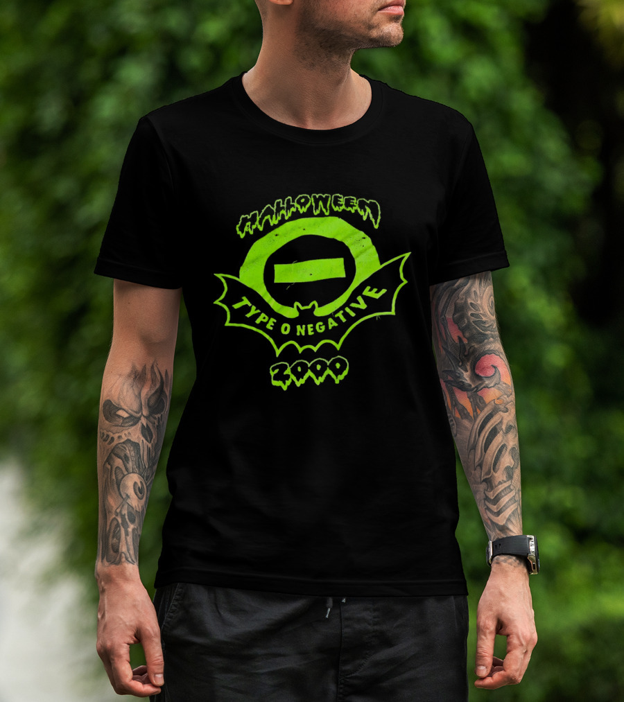 Halloween Type O Negative 2000 Gothic Metal Band T-Shirt