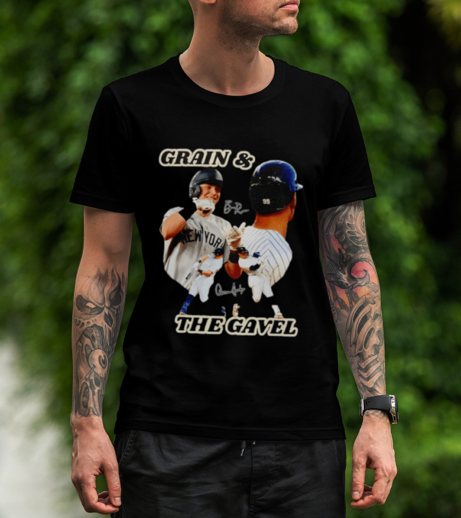 Grain & The Gavel Ben Rice Aaron Judge New York T-Shirt