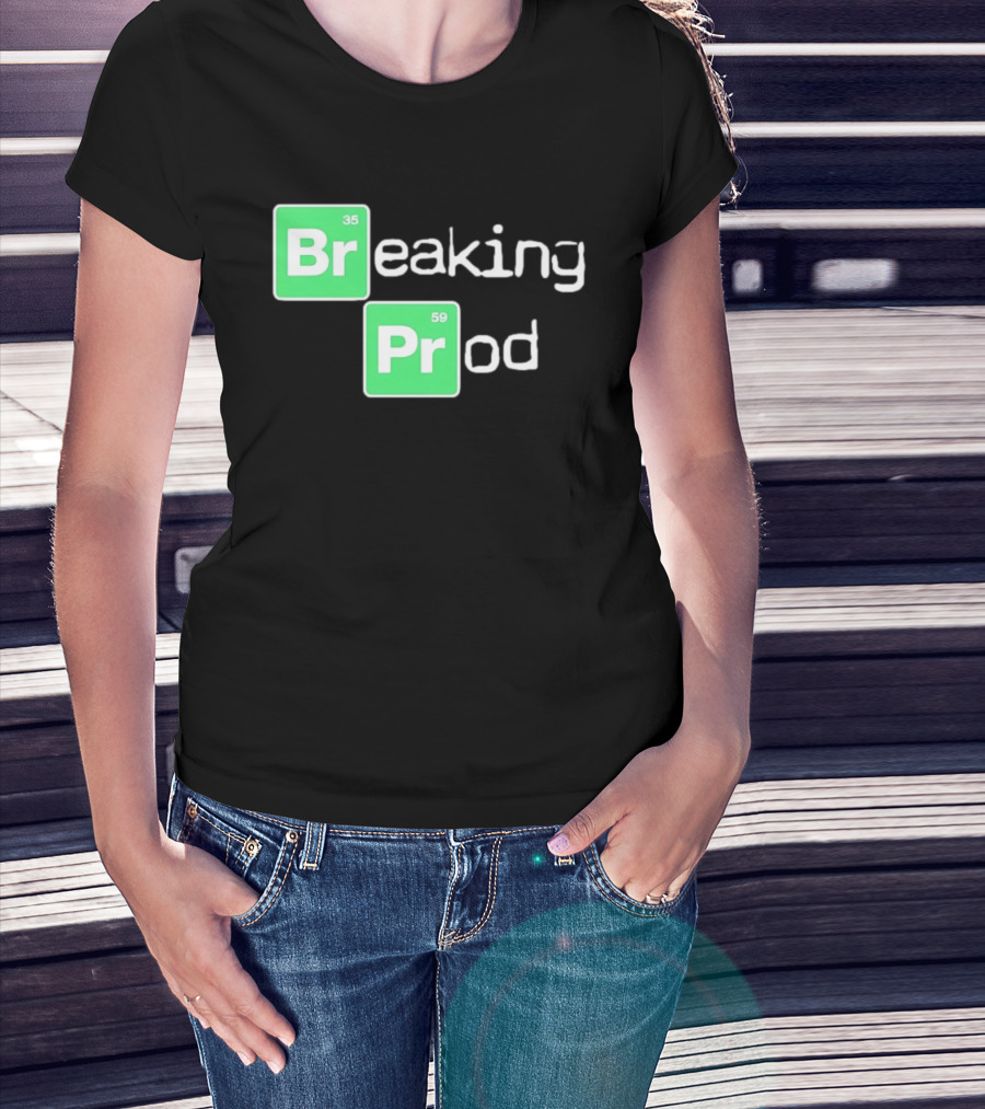 Breaking Prod 35 59 Chemistry T-Shirt