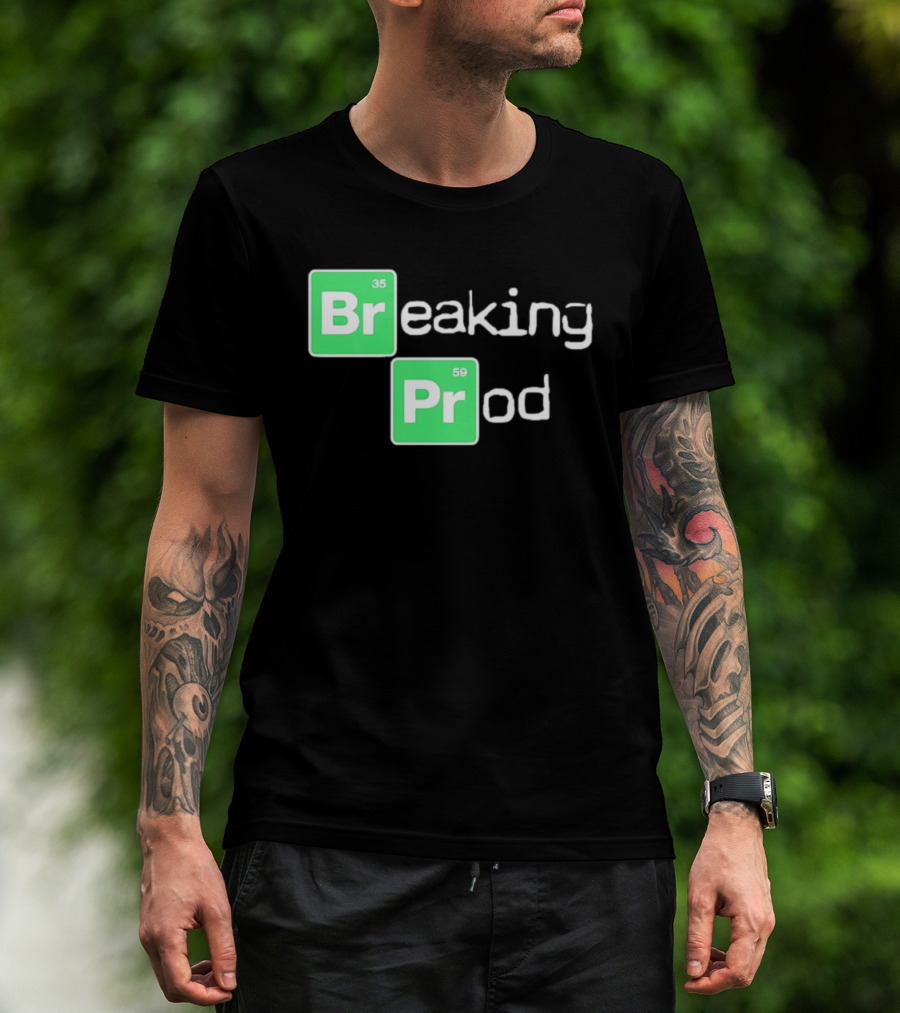 Breaking Prod 35 59 Chemistry T-Shirt