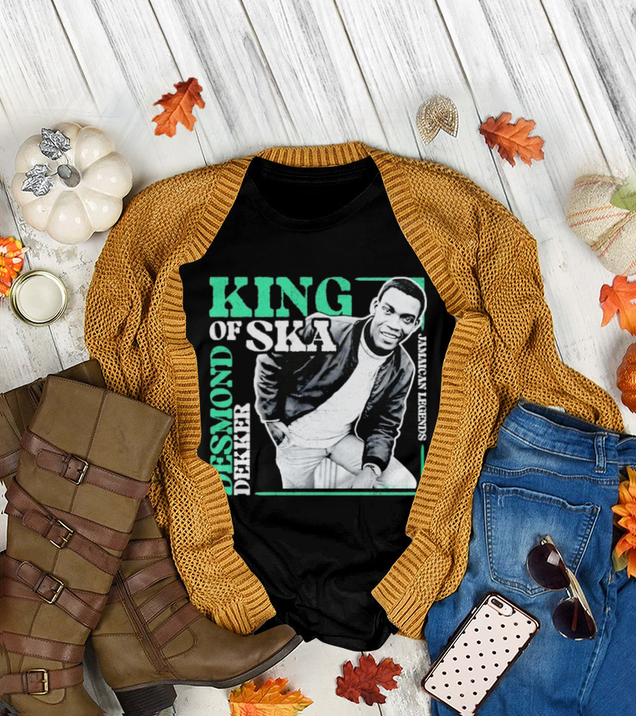 Desmond Dekker King of Ska Jamaican Legends T-Shirt