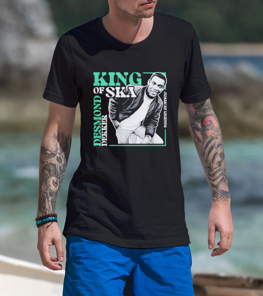 Desmond Dekker King Of Ska Jamaican Legends T-Shirt