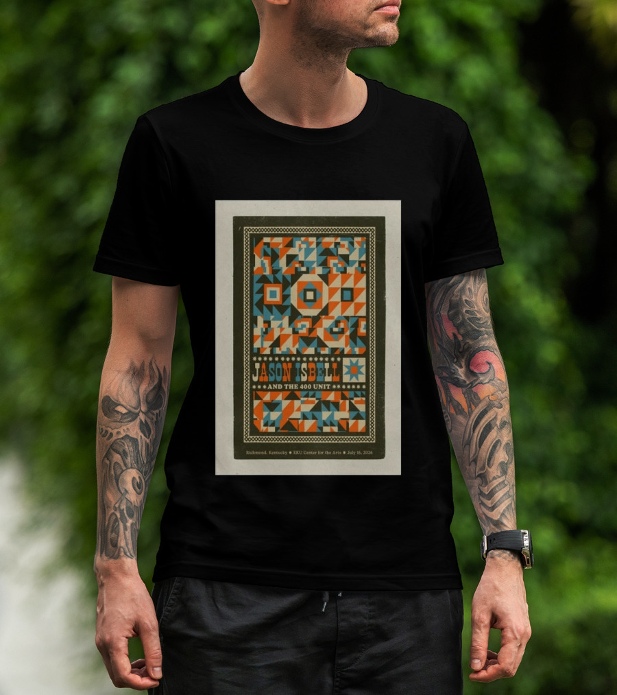 Jason Isbell And The 400 Unit Richmond Kentucky EKU Center For The Arts July 16 2026 T-Shirt
