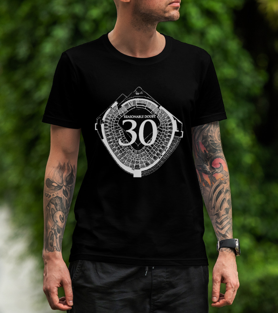 Jay Z Reasonable Doubt 30th Anniversary Yankee Stadium Concert Night 1 On July 10 2026 T-Shirt