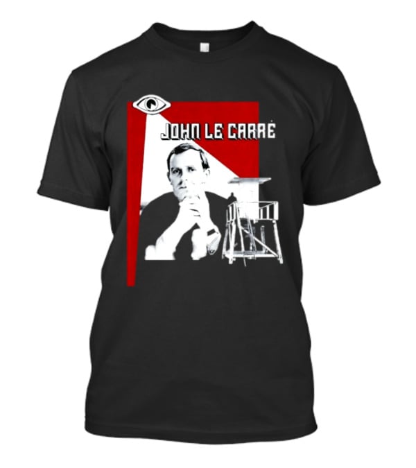 John Le Carré Spy Fiction Author Espionage Tower T-Shirt