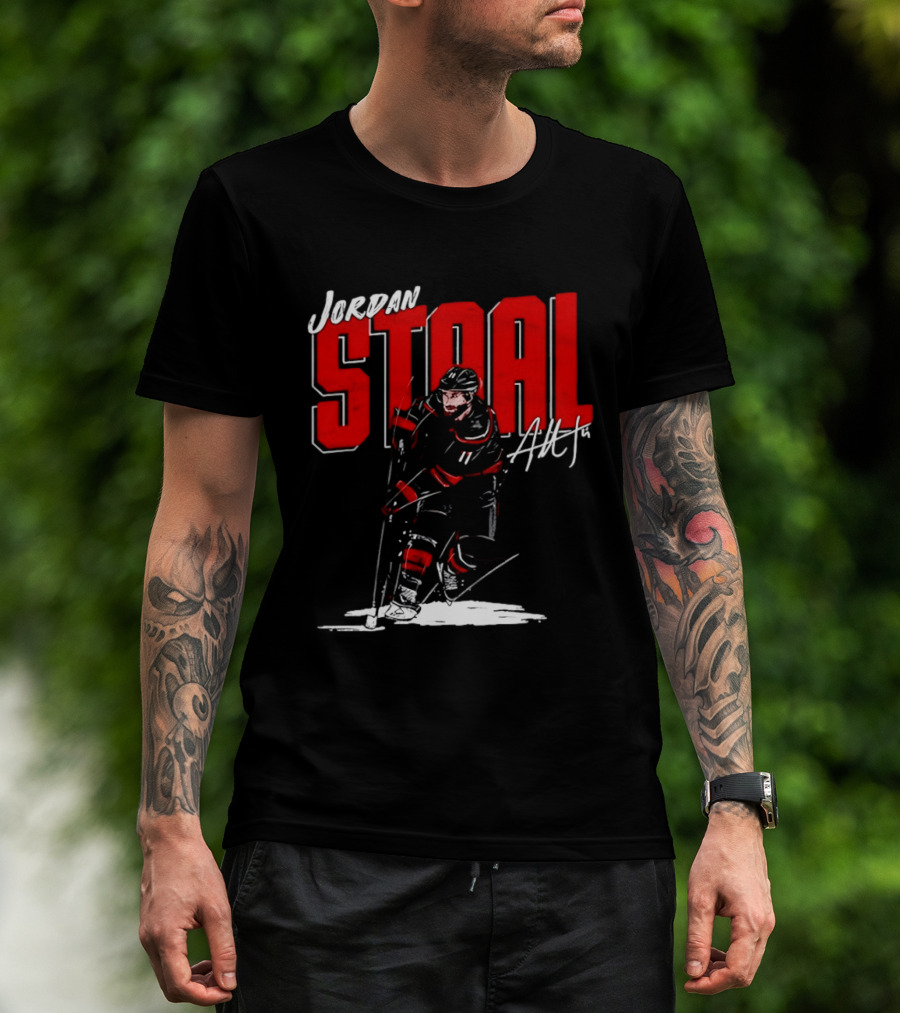 Jordan Staal Carolina Hurricanes Hockey Player Sportswear T-Shirt