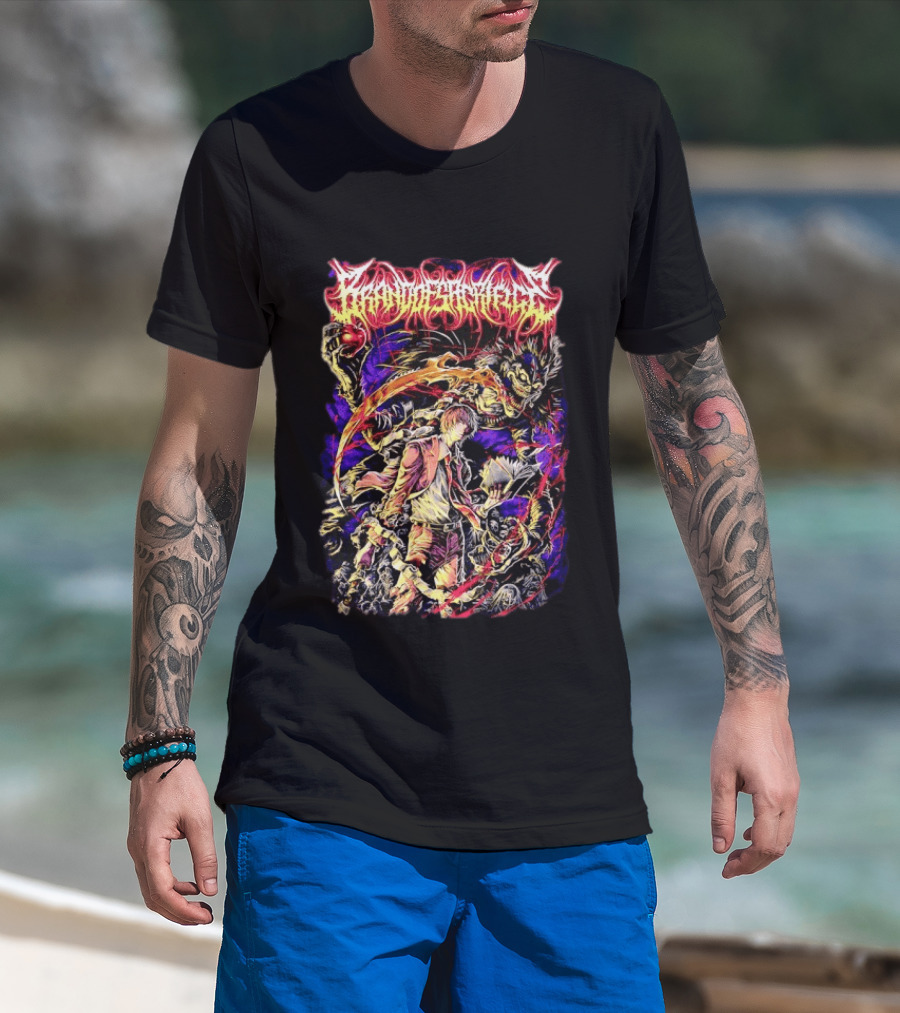 Loki Greenway Death Note Light Yagami Ryuk Heavy Metal Manga T-Shirt