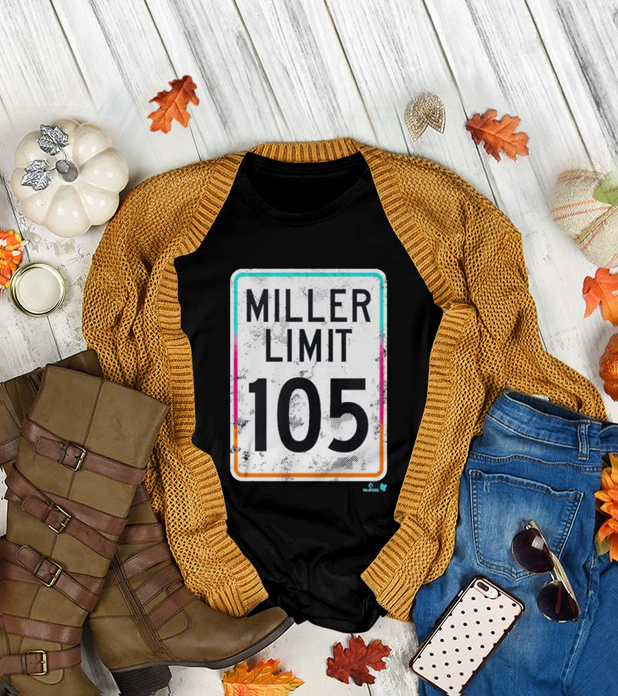 Mason Miller Limit 105 Speed Sign T-Shirt