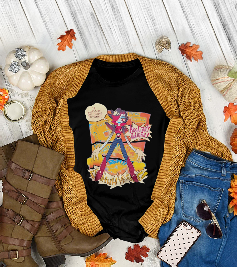 Mettaton Absolutely Beautiful Ohhhh Yesses Undertale Video Game T-Shirt