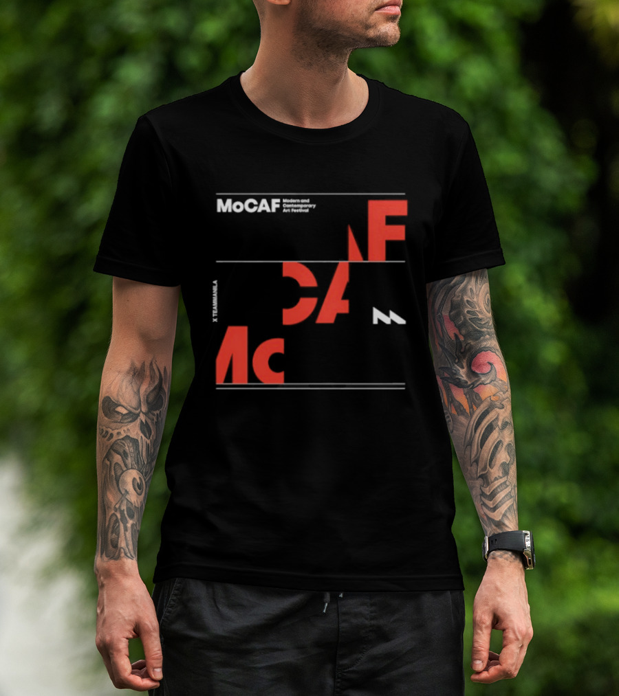 MoCAF Modern Contemporary Festival TeamManila Collaboration T-Shirt