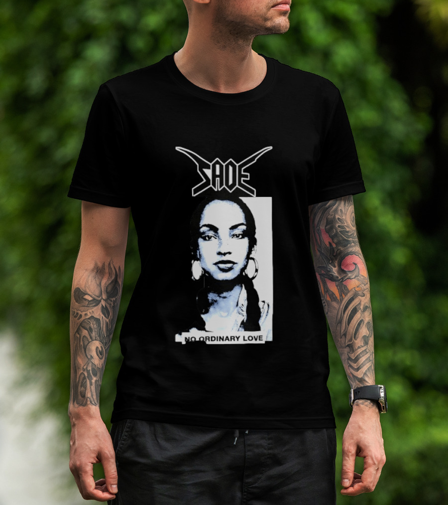 Sade No Ordinary Love Iconic 90s R&B Soul Music Legend T-Shirt