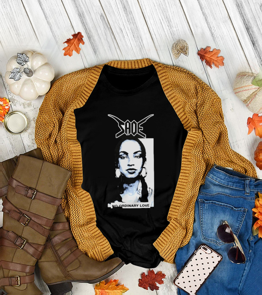 Sade No Ordinary Love Iconic 90s R&B Soul Music Legend T-Shirt