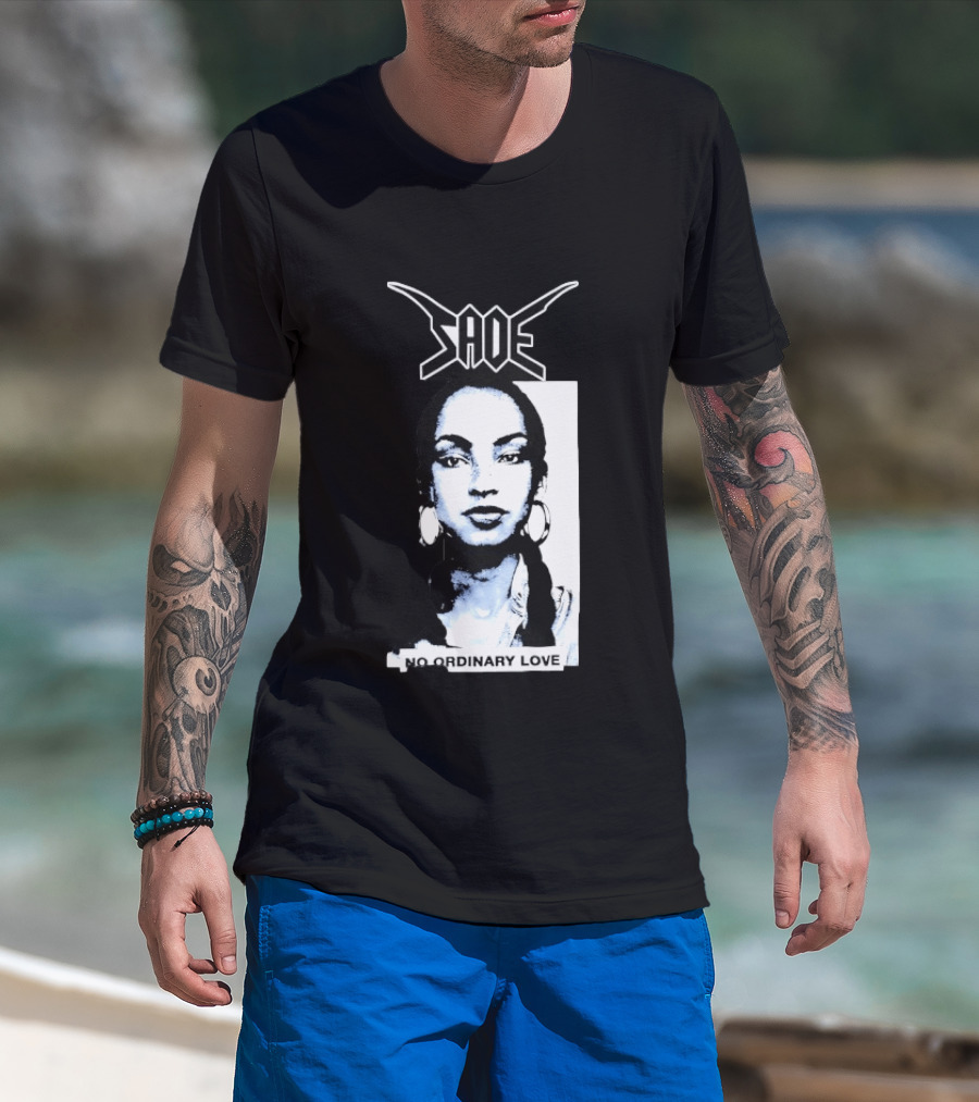 Sade No Ordinary Love Iconic 90s R&B Soul Music Legend T-Shirt