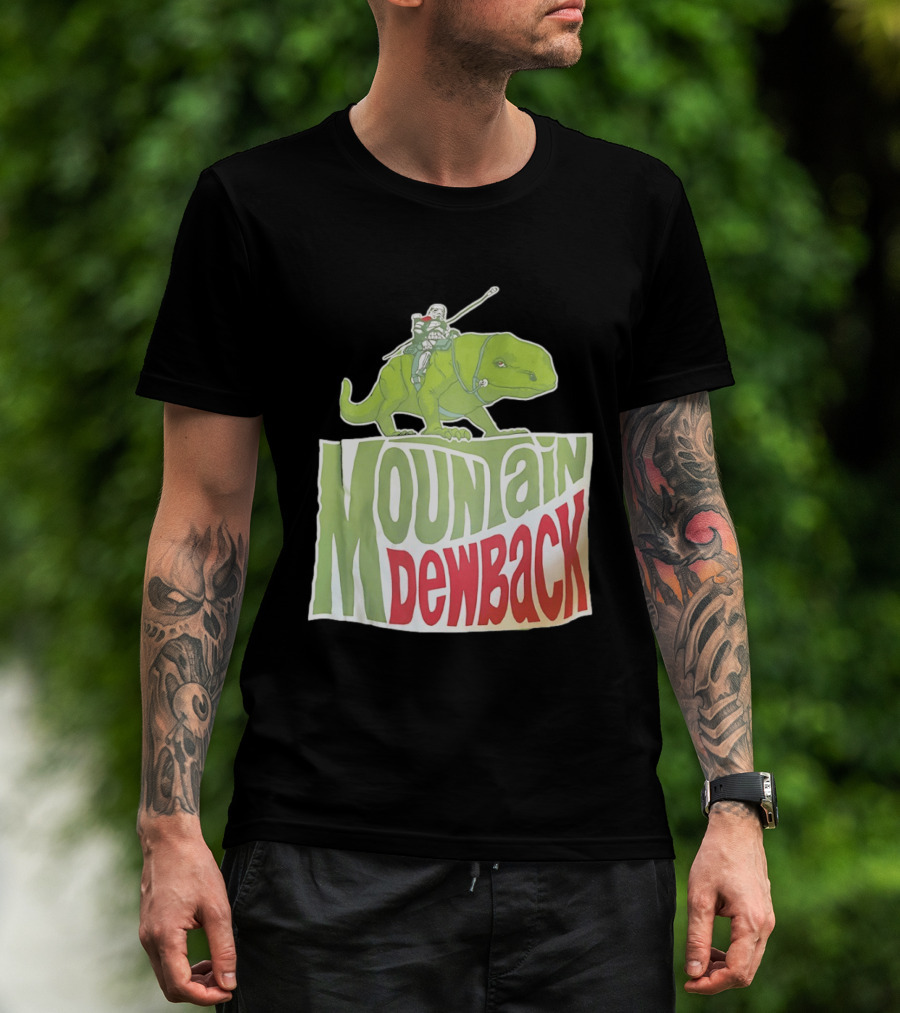 Mountain Dewback Star Wars Stormtrooper Riding Alien Creature T-Shirt