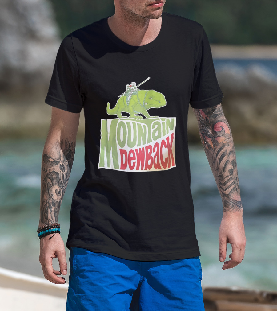 Mountain Dewback Star Wars Stormtrooper Riding Alien Creature T-Shirt