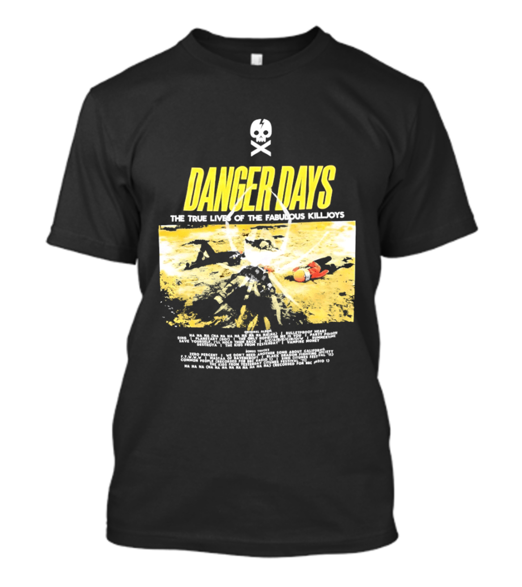 Danger Days The True Lives Of The Fabulous Killjoys Album Cover Art My Chemical Romance T-Shirt