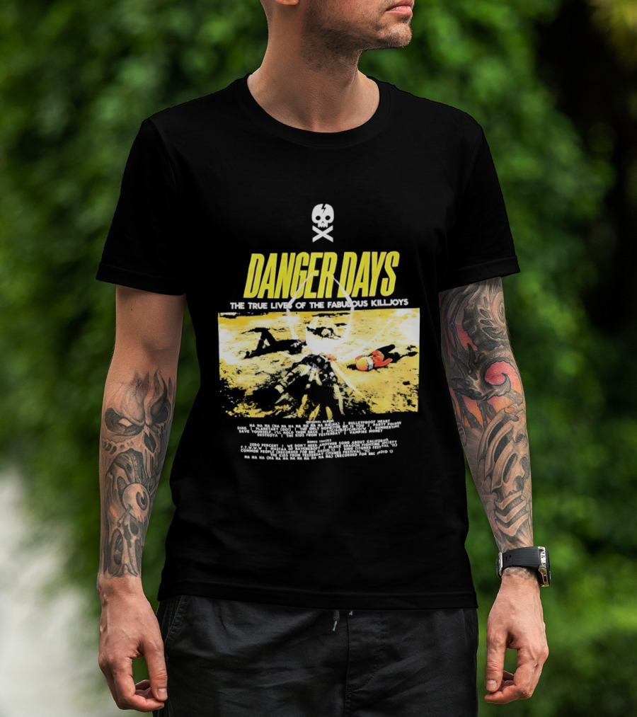 Danger Days The True Lives Of The Fabulous Killjoys Album Cover Art My Chemical Romance T-Shirt