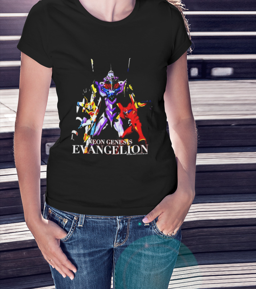 Neon Genesis Evangelion Eva Unit 01 Unit 00 Unit 02 T-Shirt