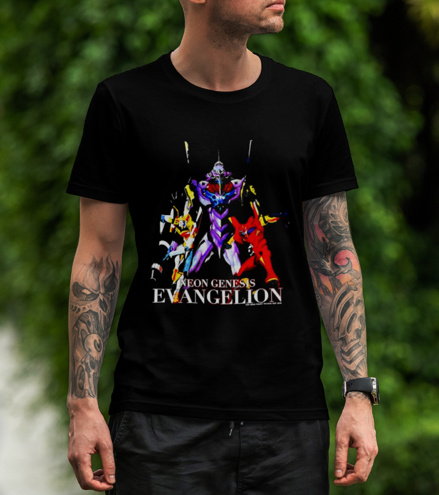 Neon Genesis Evangelion Eva Unit 01 Unit 00 Unit 02 T-Shirt