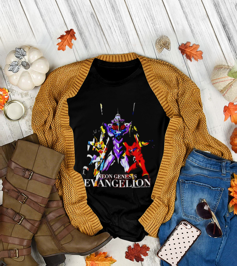 Neon Genesis Evangelion Eva Unit 01 Unit 00 Unit 02 T-Shirt