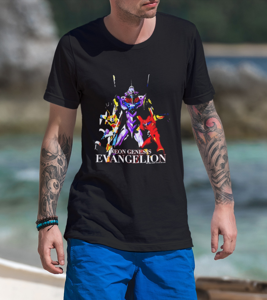 Neon Genesis Evangelion Eva Unit 01 Unit 00 Unit 02 T-Shirt