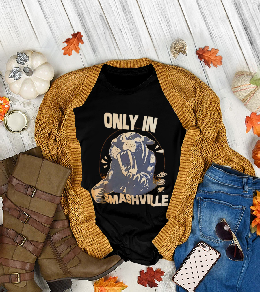 Only in Smashville Nashville Predators Fierce T-Shirt