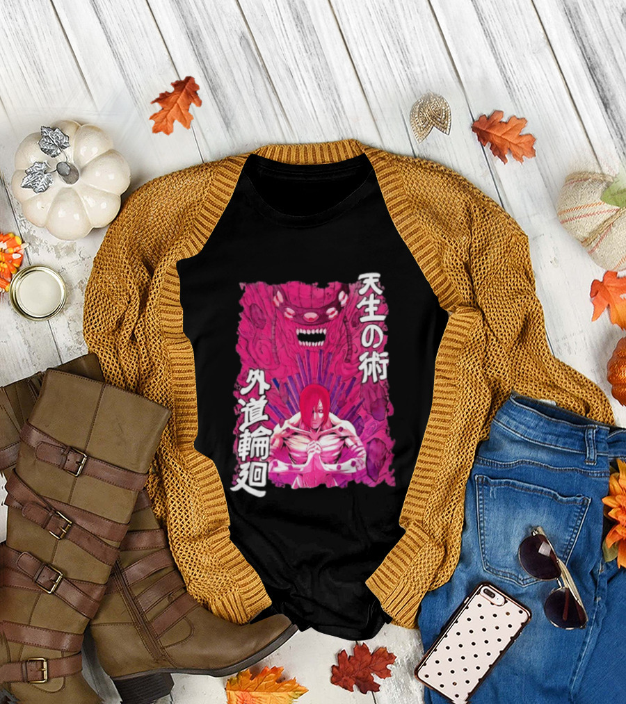 Pain Naruto Shippuden Gedo Mazo Tensei No Jutsu T-Shirt