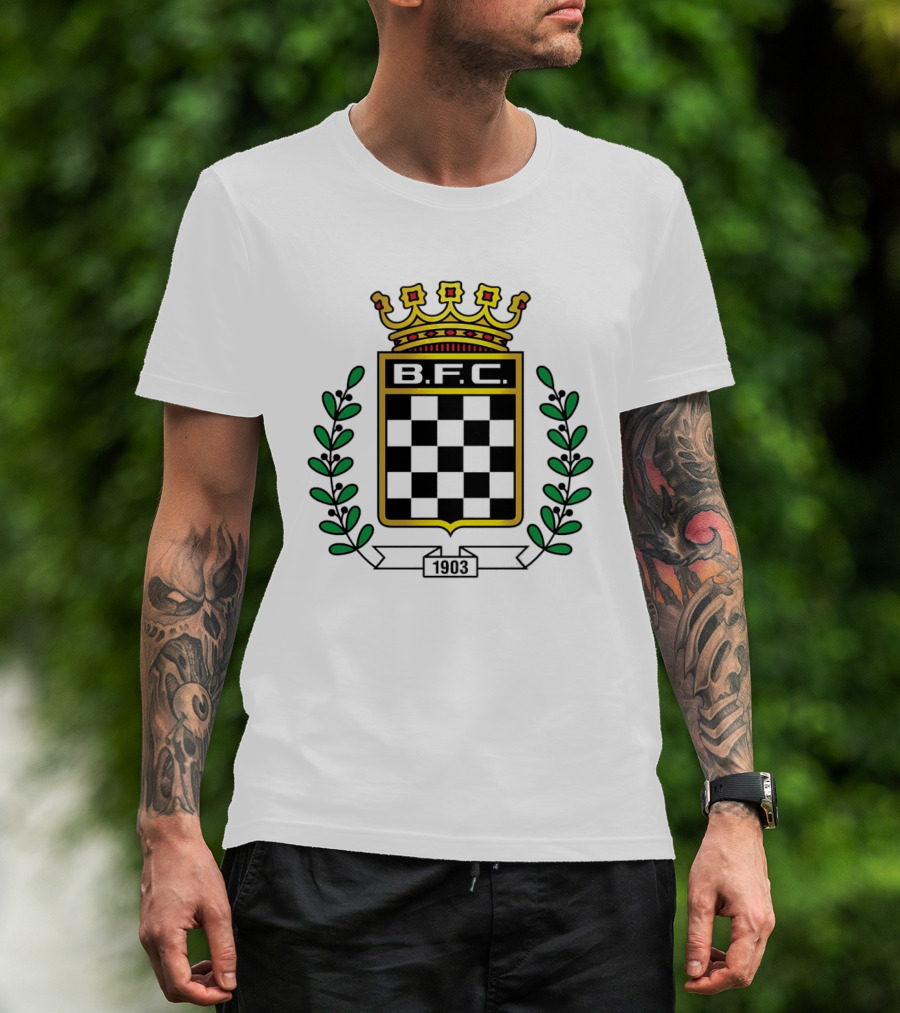 Boavista Futebol Clube B.F.C. 1903 Crest T-Shirt