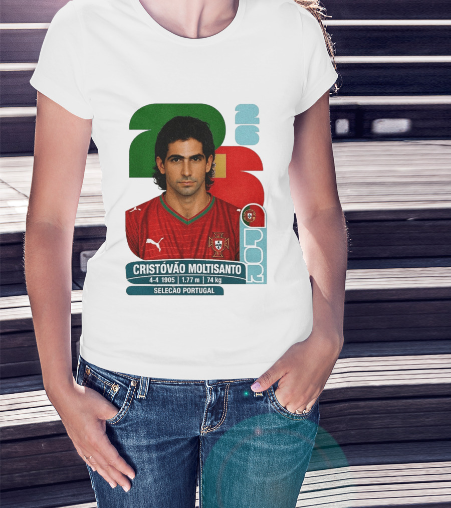 Cristóvão Moltisanto Seleção Portugal 2026 Soccer Card T-Shirt