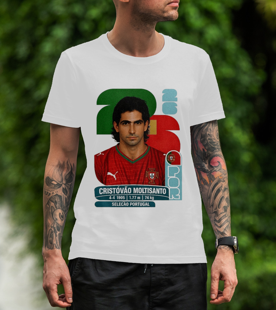 Cristóvão Moltisanto Seleção Portugal 2026 Soccer Card T-Shirt