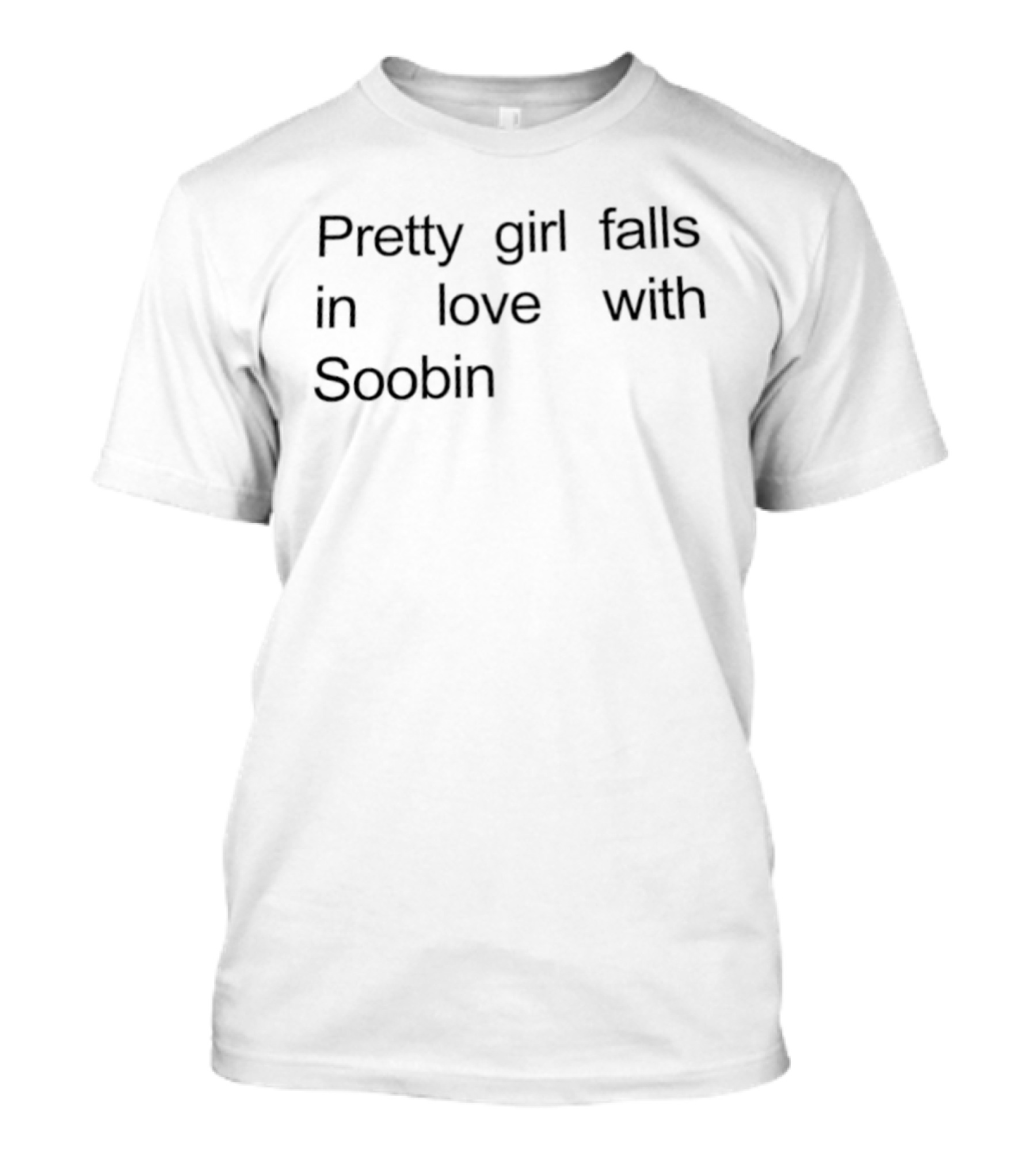 Pretty Girl Falls In Love With Soobin Popular K Pop Inspired Rom Com Trend T-Shirt