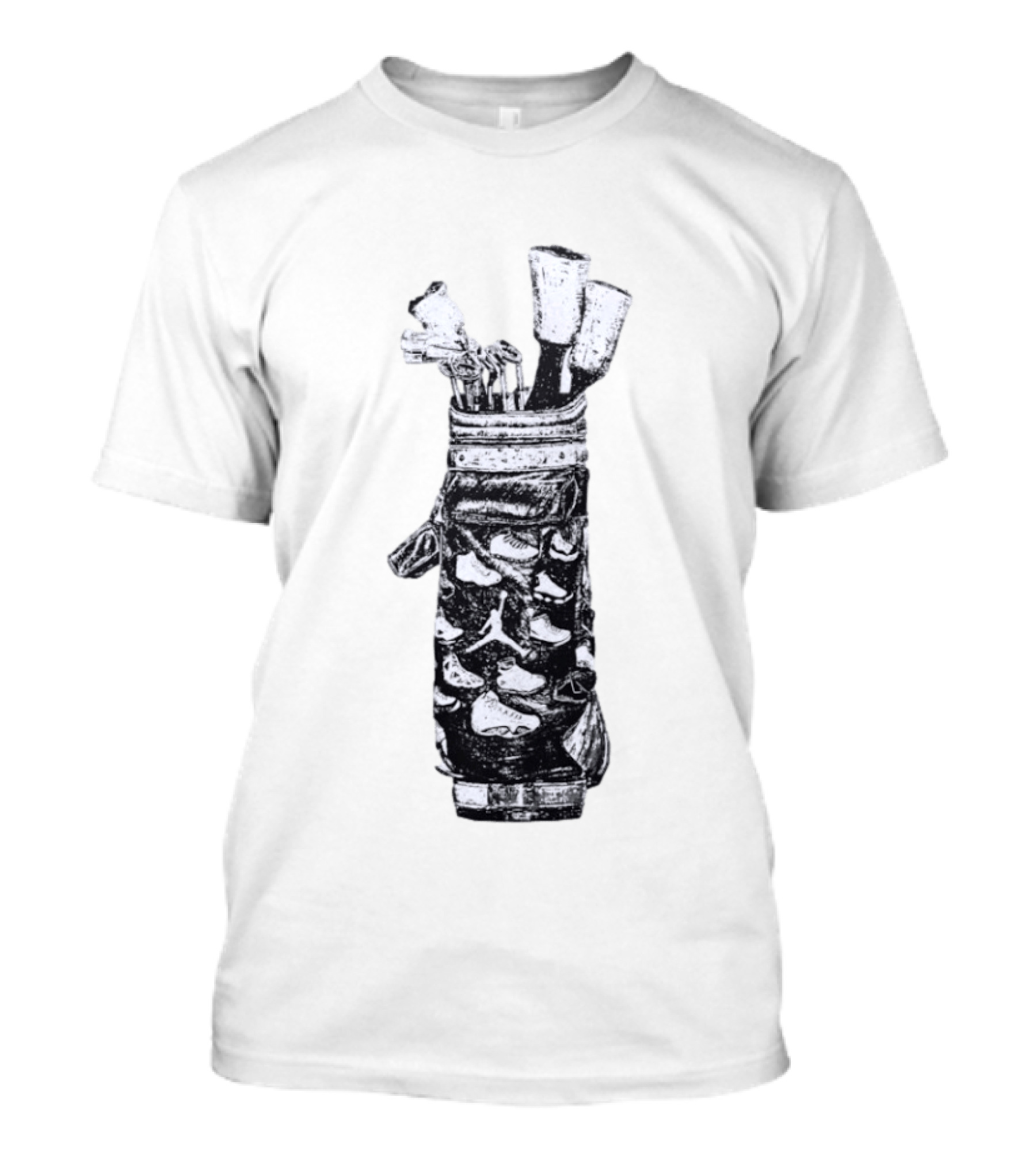 Jordan Brand Golf Bag Iconic Sneaker Wings Collection T-Shirt