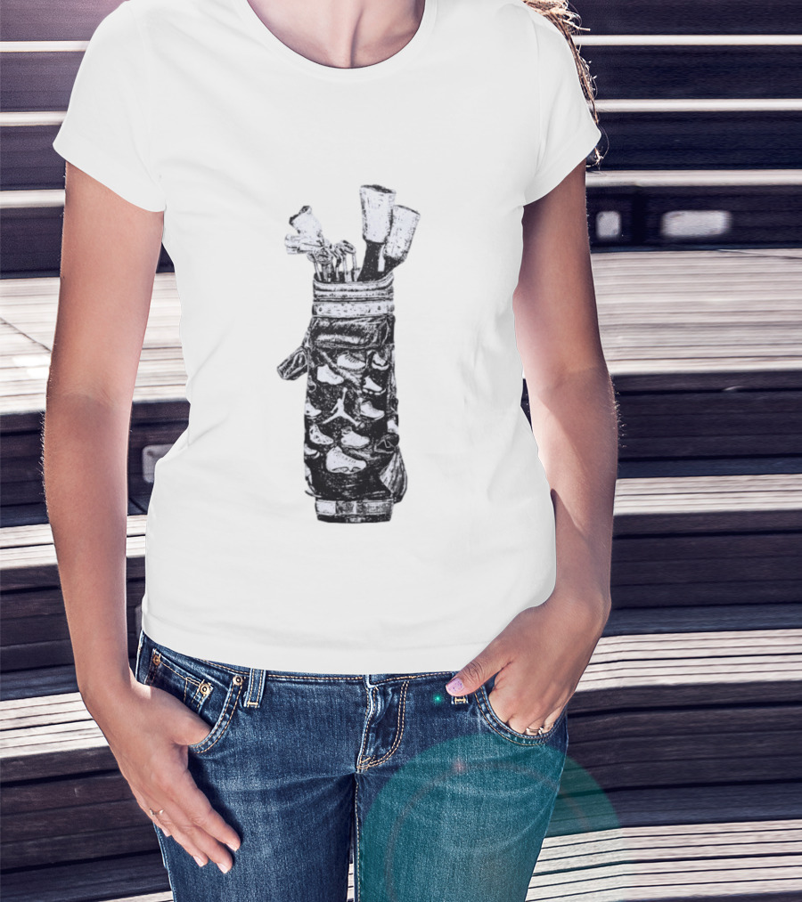 Jordan Brand Golf Bag Iconic Sneaker Wings Collection T-Shirt