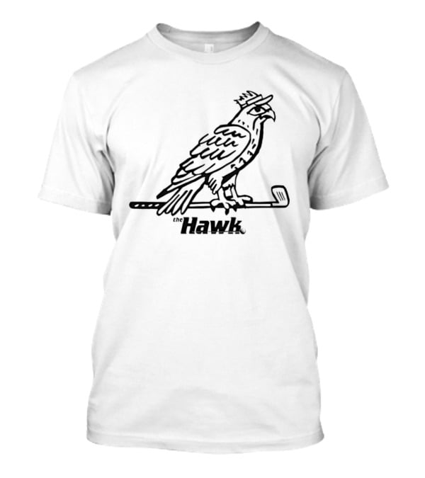 Hawk Golf Bird With Club T-Shirt