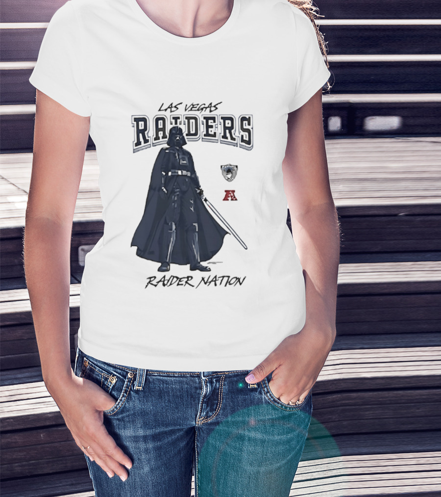 Las Vegas Raiders Raider Nation Darth Vader NFL T-Shirt