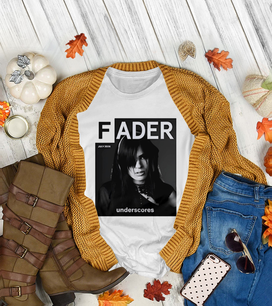 FADER Magazine July 2026 Cover Featuring Underscores T-Shirt