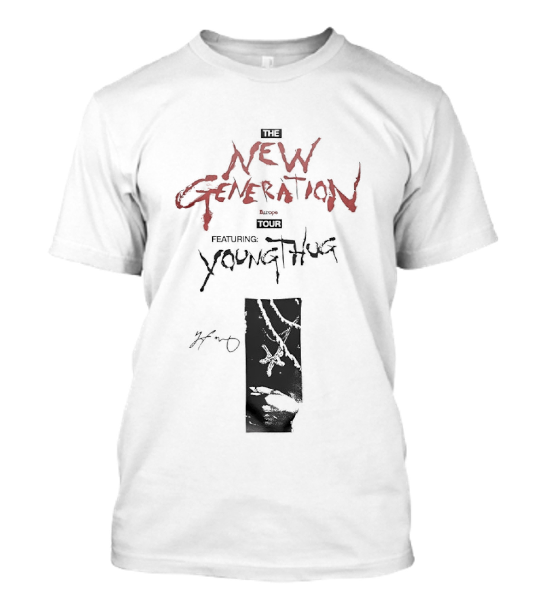 New Generation European Tour Featuring Young Thug T-Shirt