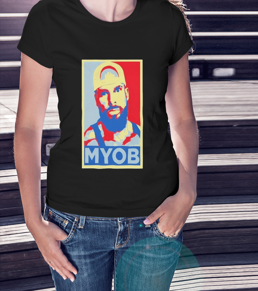 MYOB Bearded Man Hope Style Mind Your Own Business T-Shirt