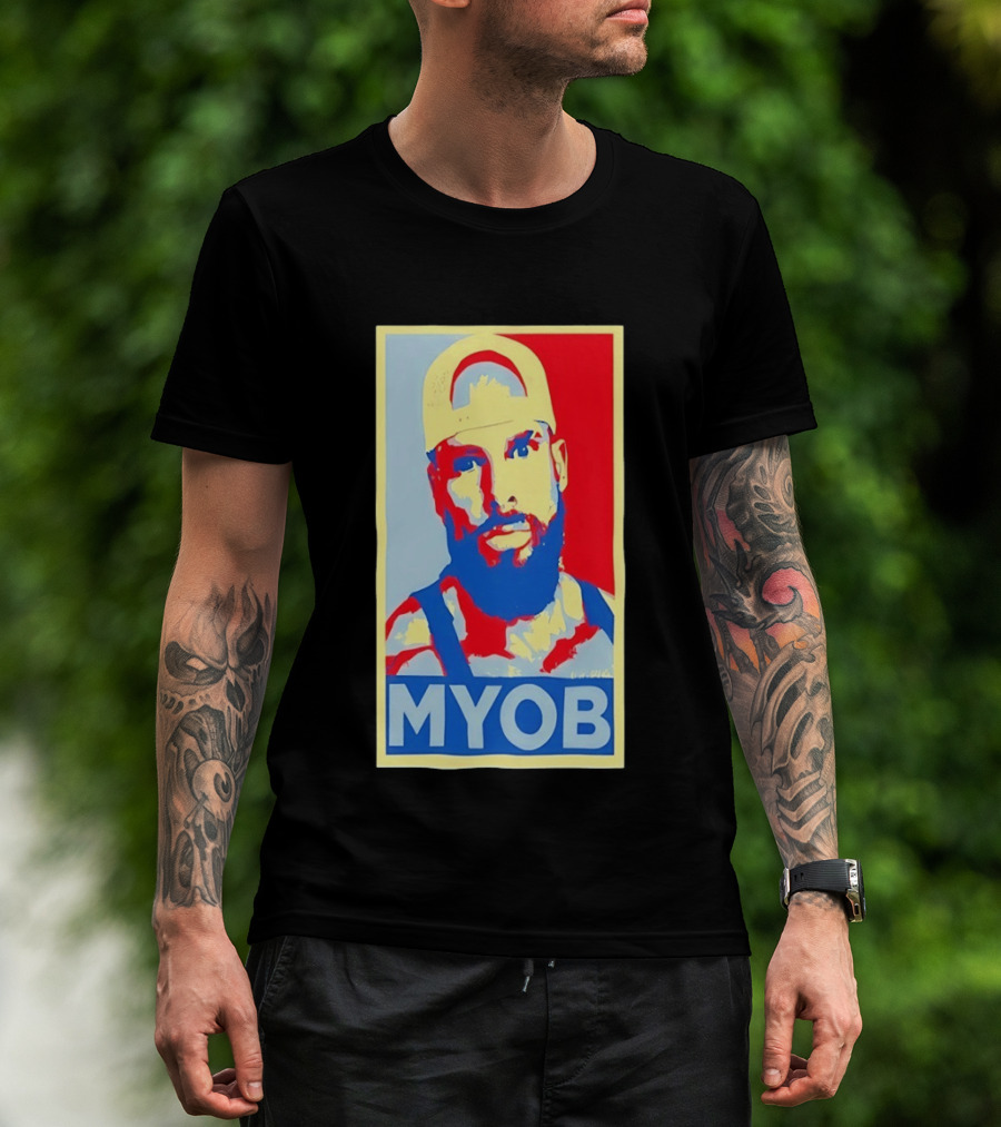 MYOB Bearded Man Hope Style Mind Your Own Business T-Shirt