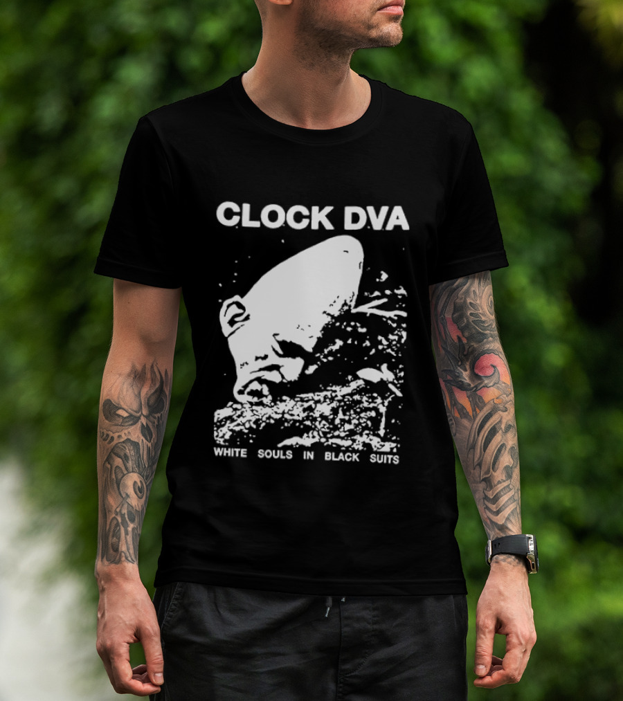DVA White Souls In Black Suits Two Sided T-Shirt