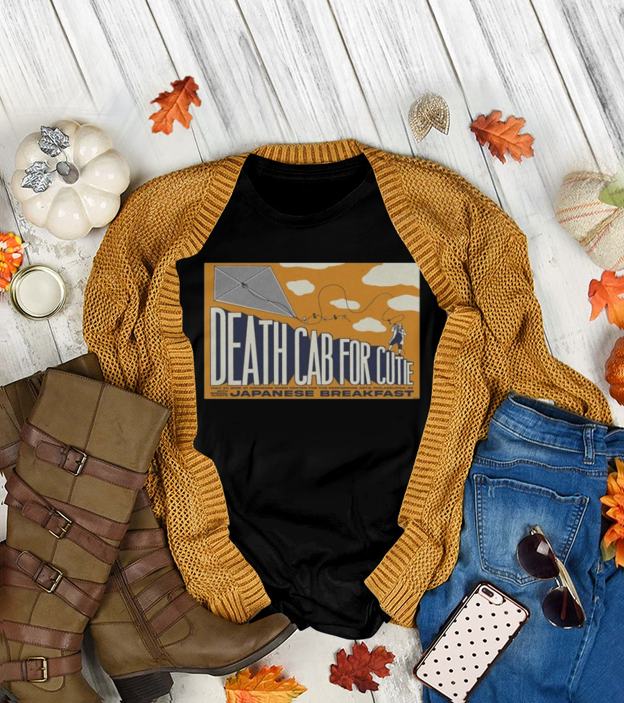 Death Cab For Cutie With Japanese Breakfast TD Pavilion Philadelphia PA July 17 2026 Kite T-Shirt