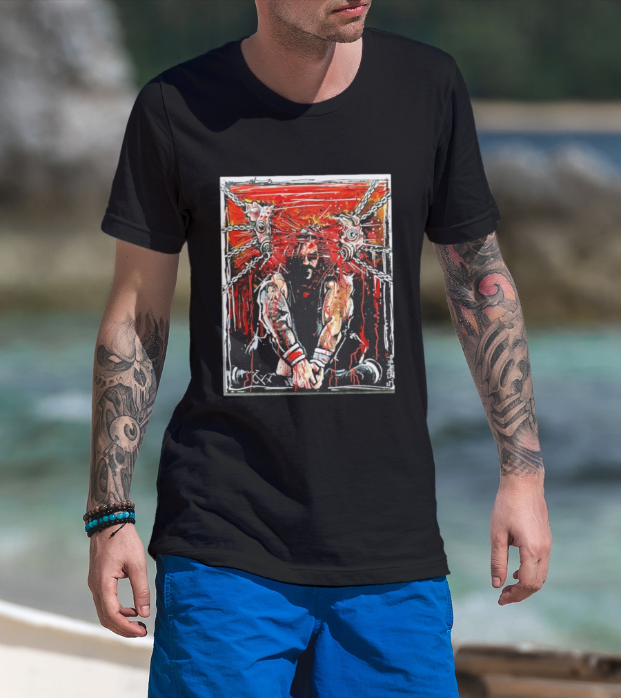 Joseph Sawyer Rebirth Sam Shaw Chains And Metal Transformation T-Shirt
