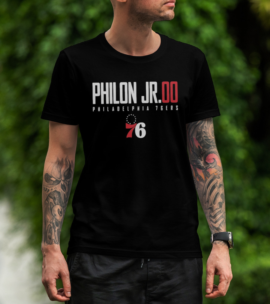 Labaron Philon Jr. 00 Philadelphia 76ers 76 T-Shirt