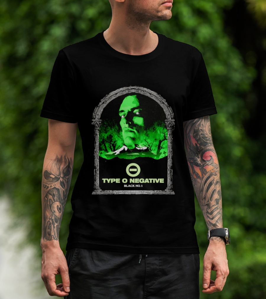 Type O Negative Black No 1 Peter Steele Gothic T-Shirt
