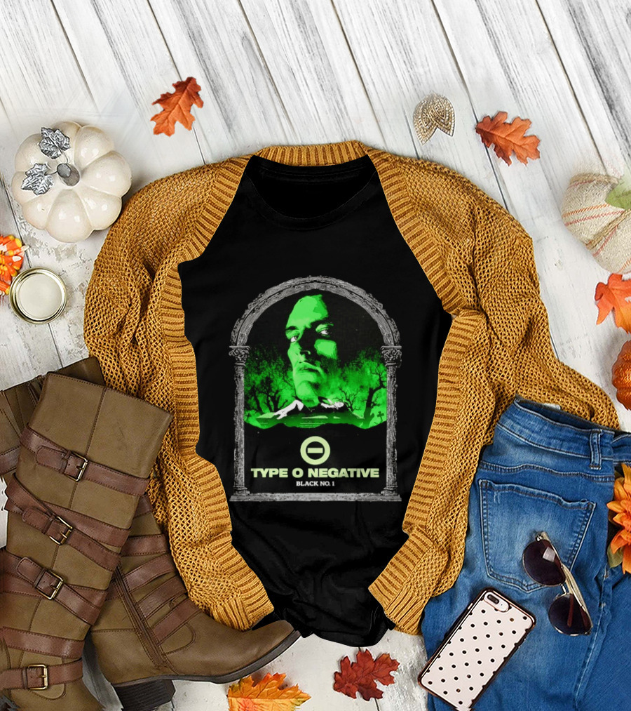 Type O Negative Black No 1 Peter Steele Gothic T-Shirt
