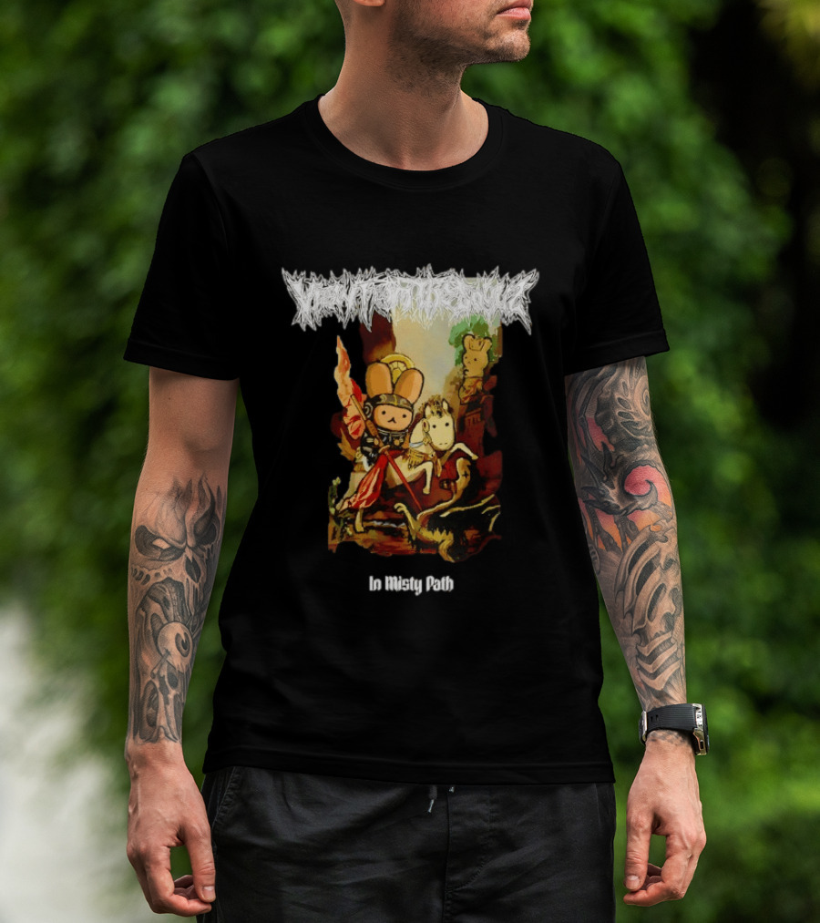 View From The Soul In Misty Path T-Shirt
