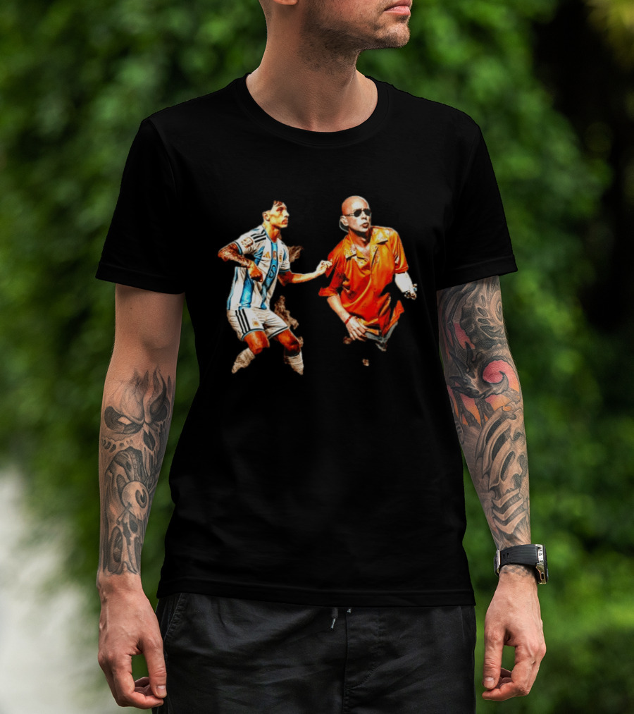 Lisandro Martinez Argentina Jersey Carlos Indio Solari T-Shirt
